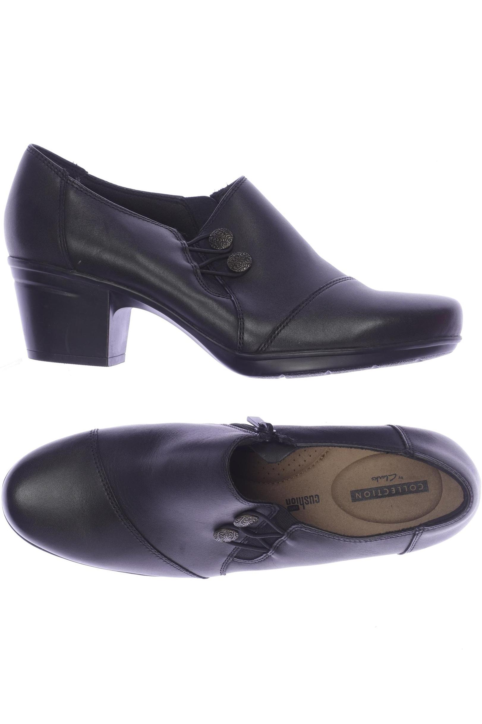 

Clarks Damen Pumps, schwarz, Gr. 40