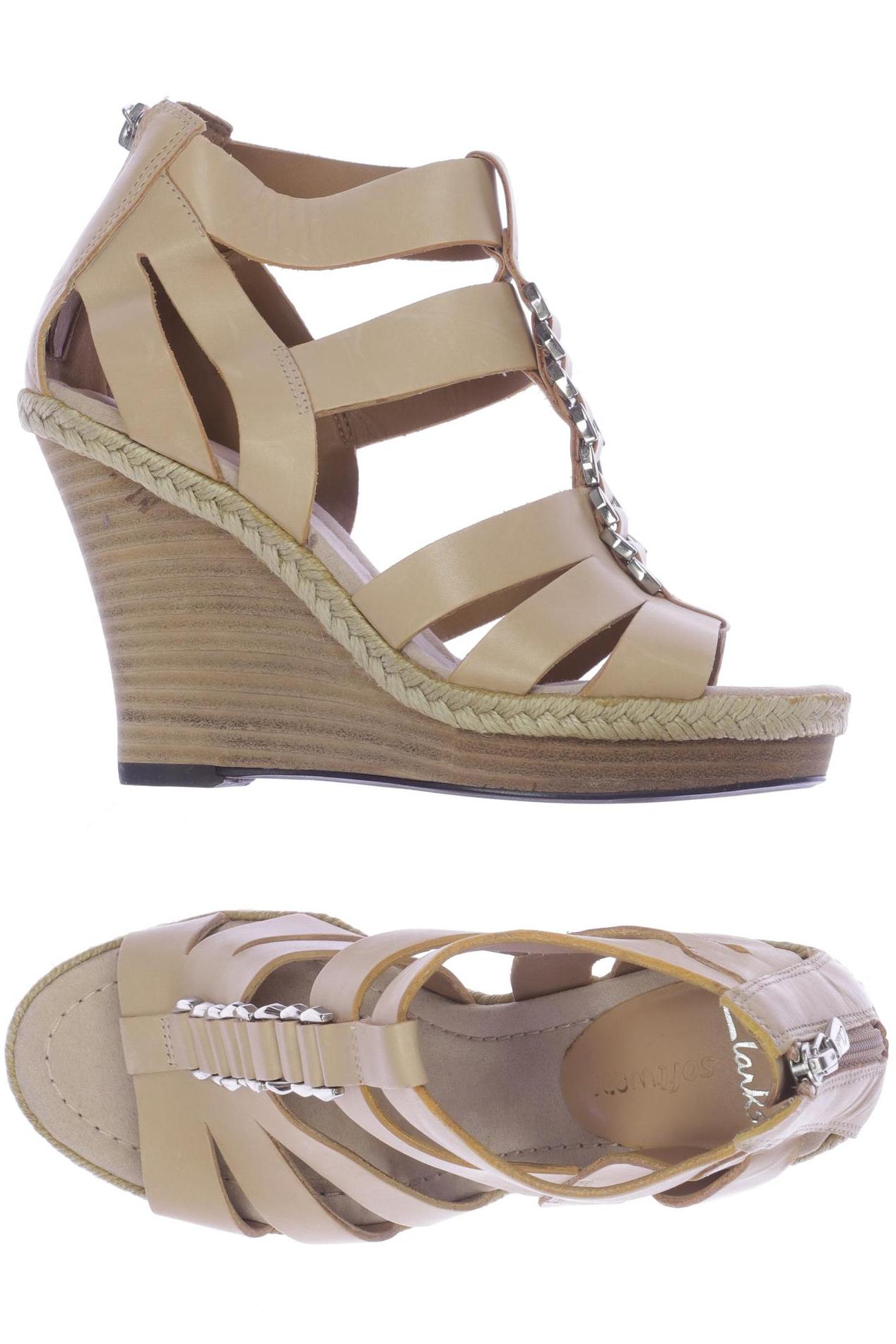

Clarks Damen Pumps, beige, Gr. 4.5