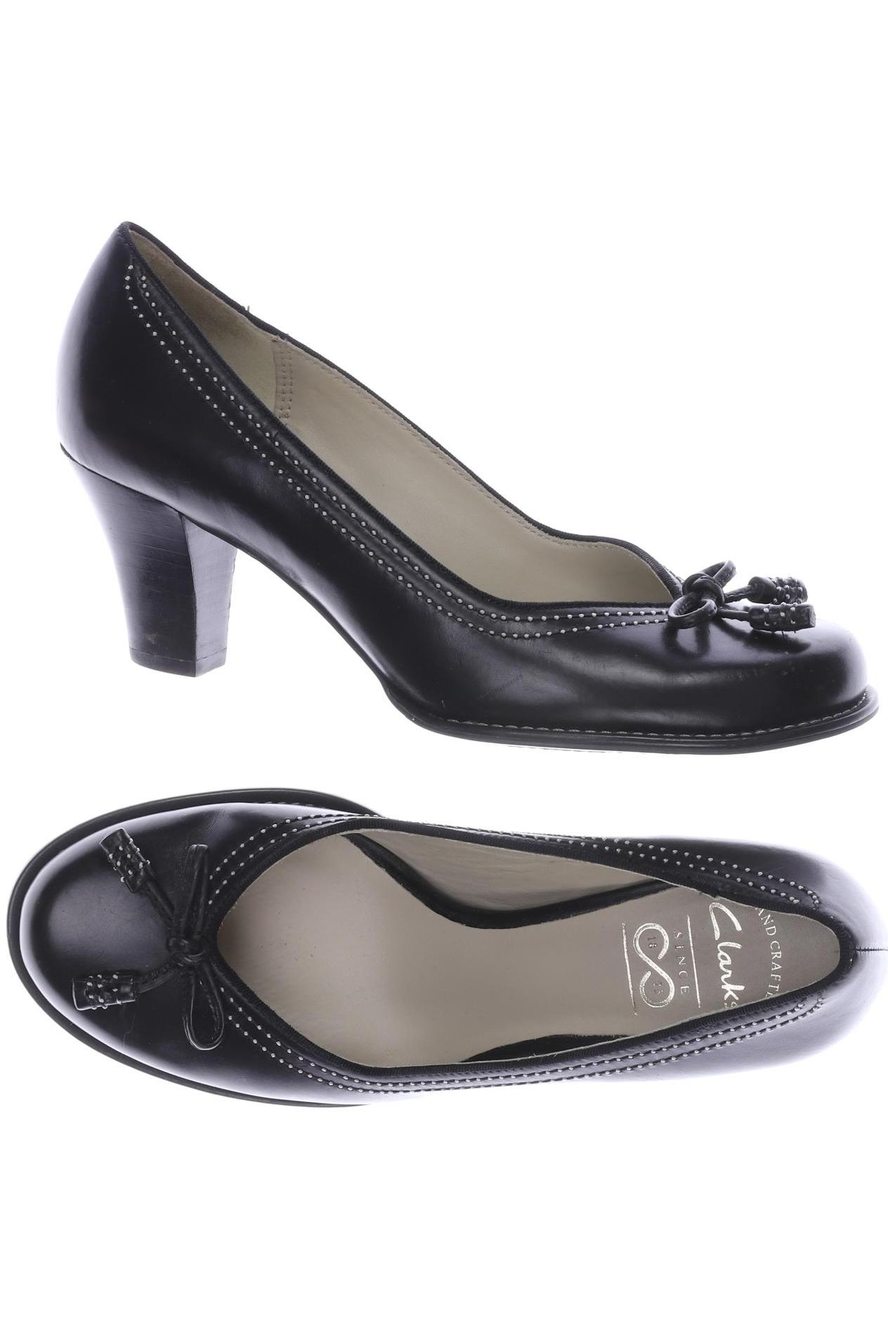 

Clarks Damen Pumps, schwarz, Gr. 4
