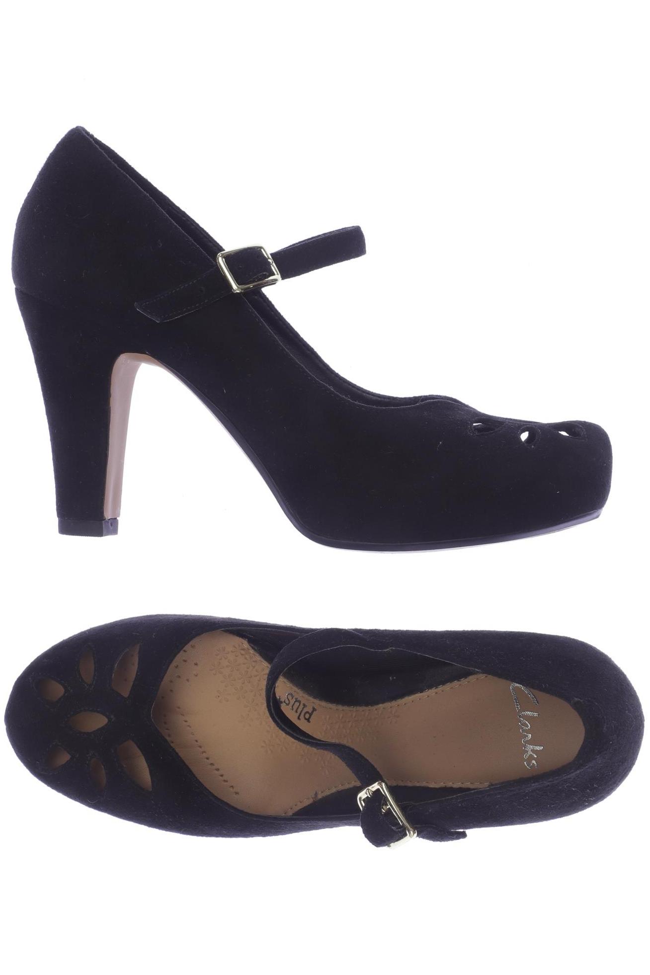 

Clarks Damen Pumps, schwarz, Gr. 4.5