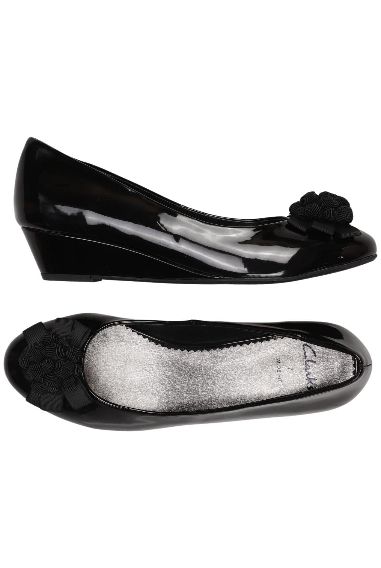 

Clarks Damen Pumps, schwarz, Gr. 7