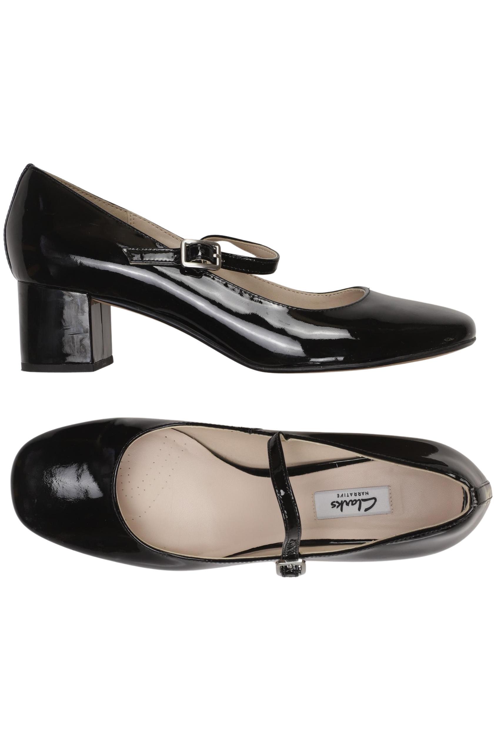 

Clarks Damen Pumps, schwarz, Gr. 41.5