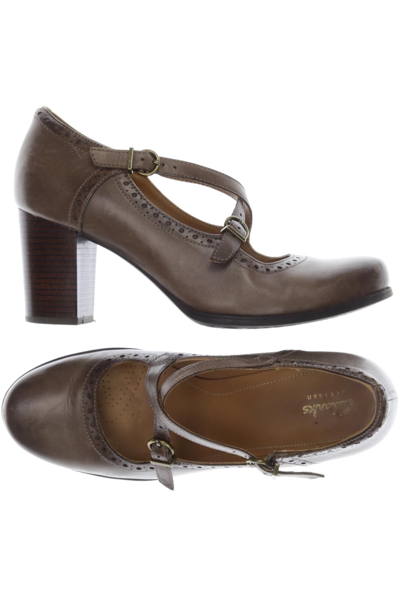 

Clarks Damen Pumps, braun, Gr. 7