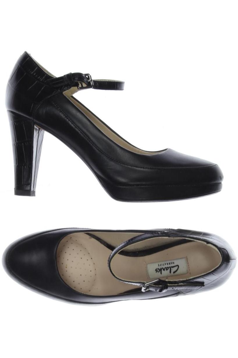 

Clarks Damen Pumps, schwarz, Gr. 38