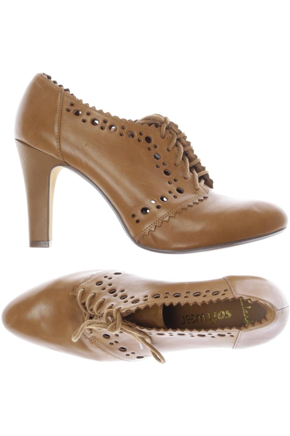 

Clarks Damen Pumps, beige, Gr. 5