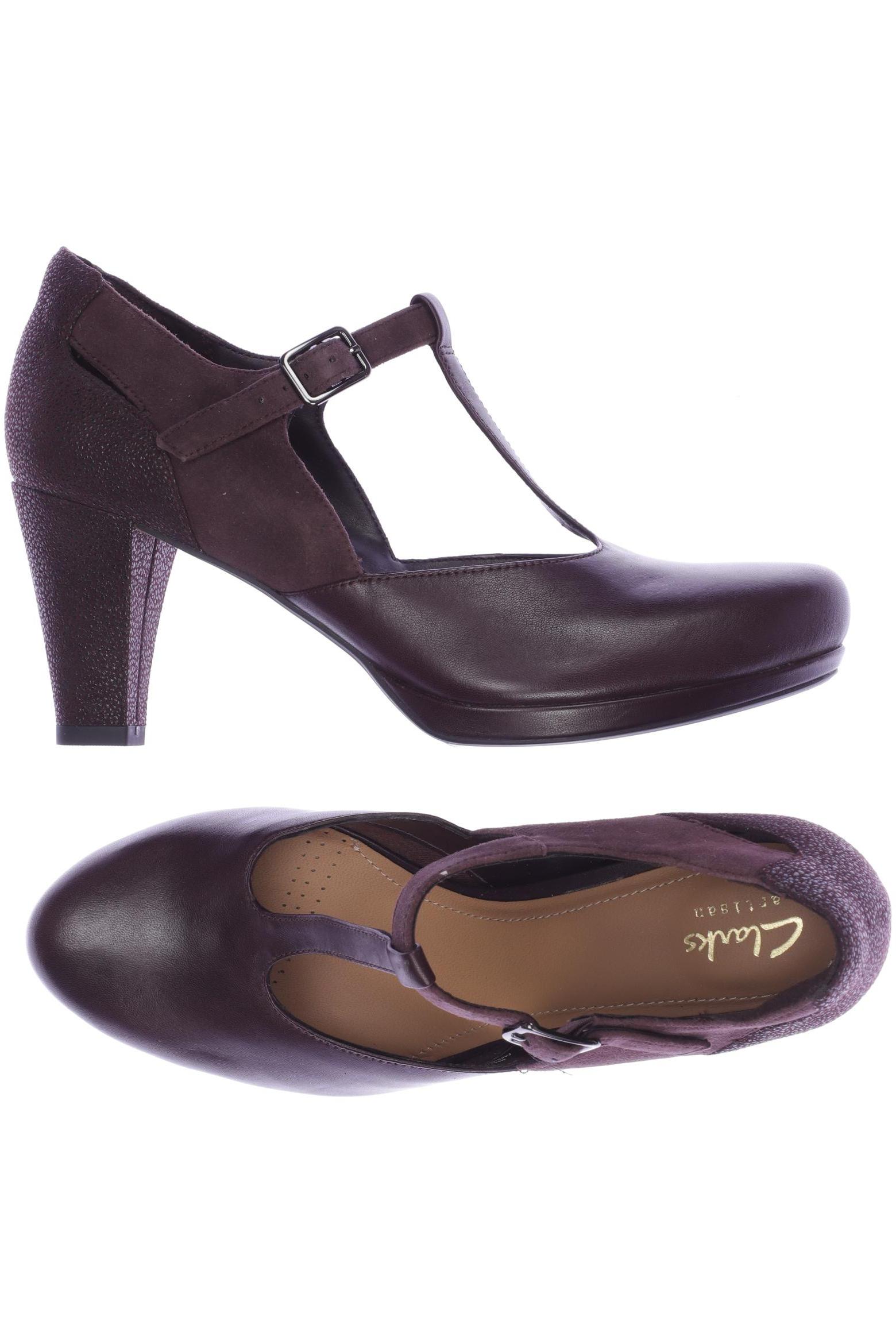 

Clarks Damen Pumps, bordeaux, Gr. 8