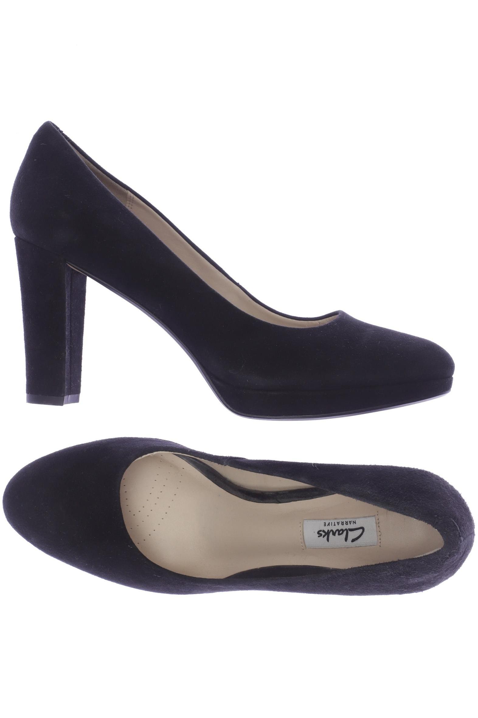 

Clarks Damen Pumps, schwarz, Gr. 40