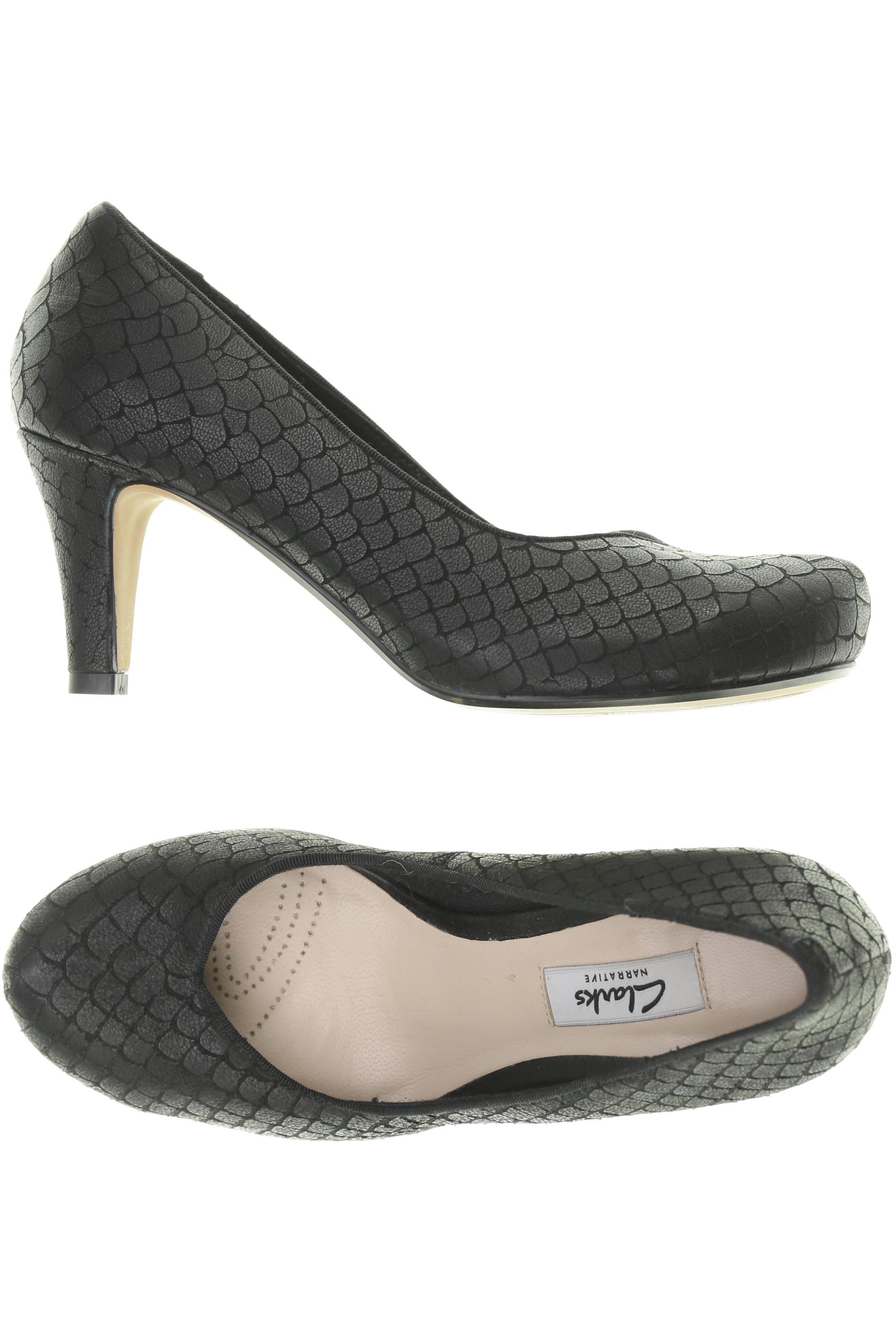 

Clarks Damen Pumps, schwarz, Gr. 4