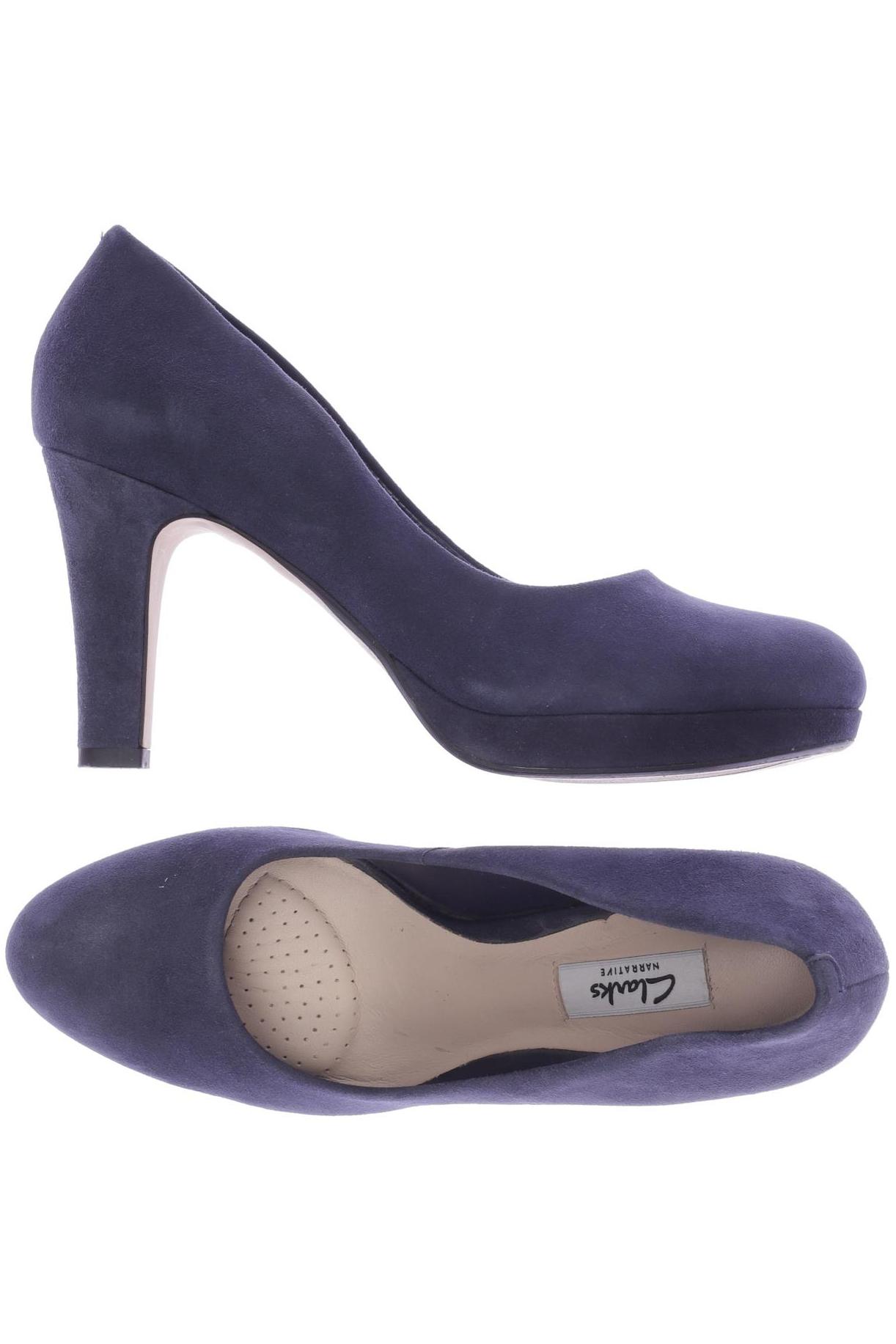 

Clarks Damen Pumps, marineblau