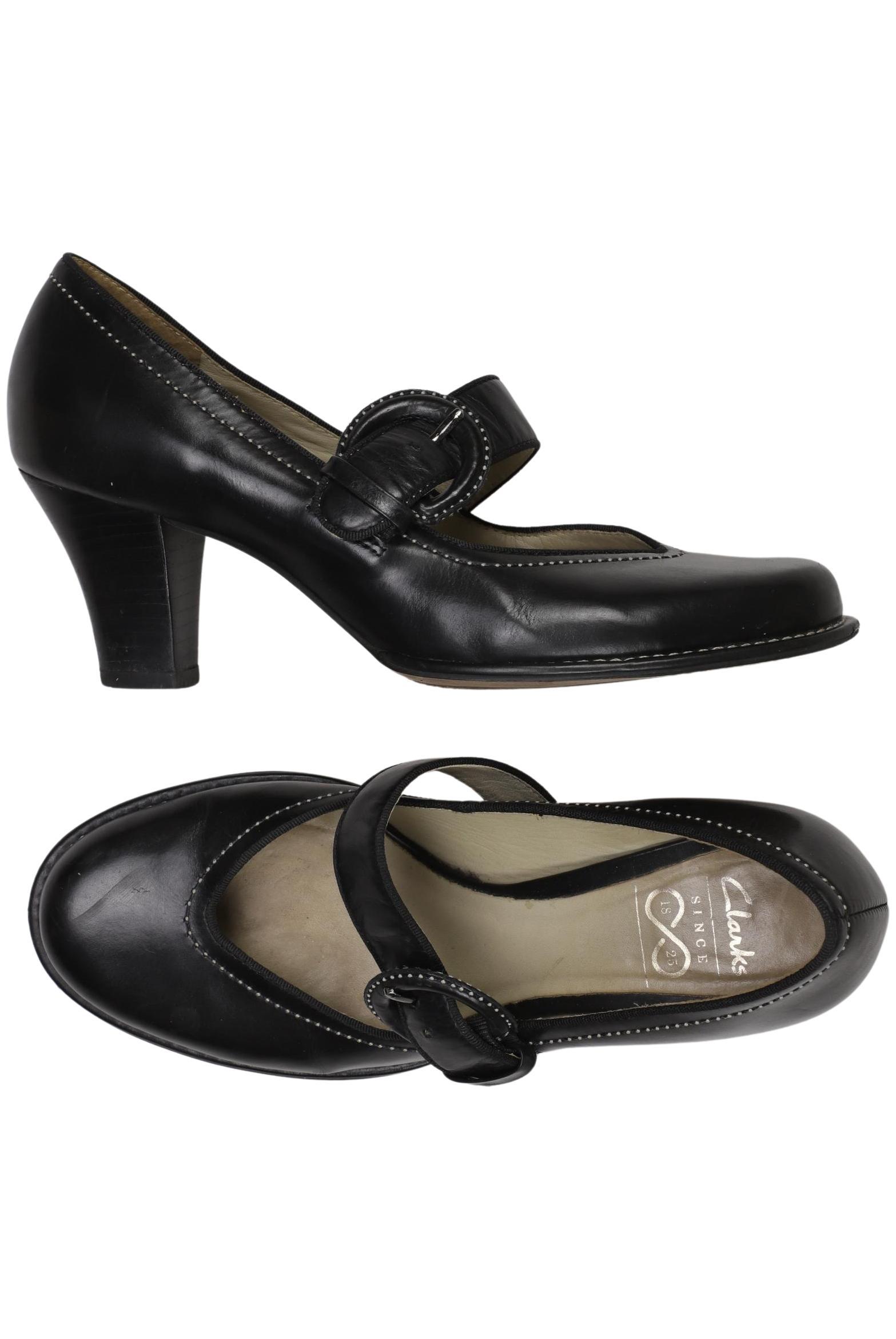 

Clarks Damen Pumps, schwarz, Gr. 5