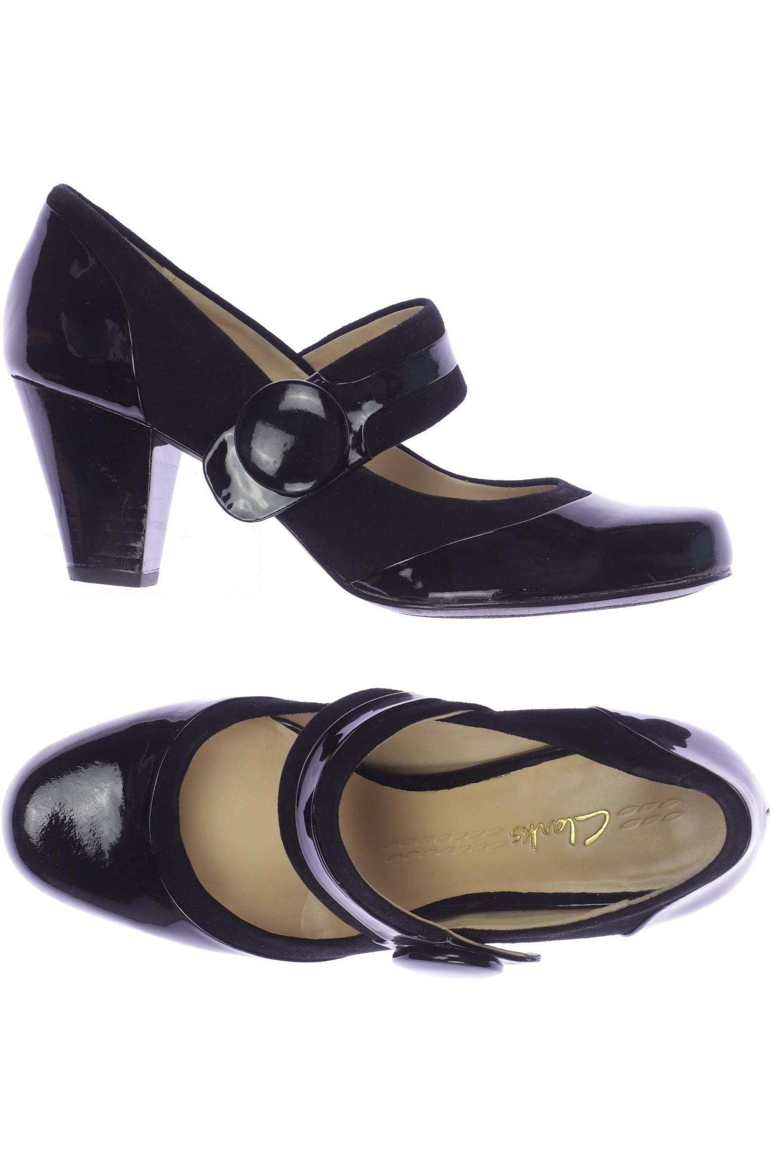 

Clarks Damen Pumps, schwarz, Gr. 4.5