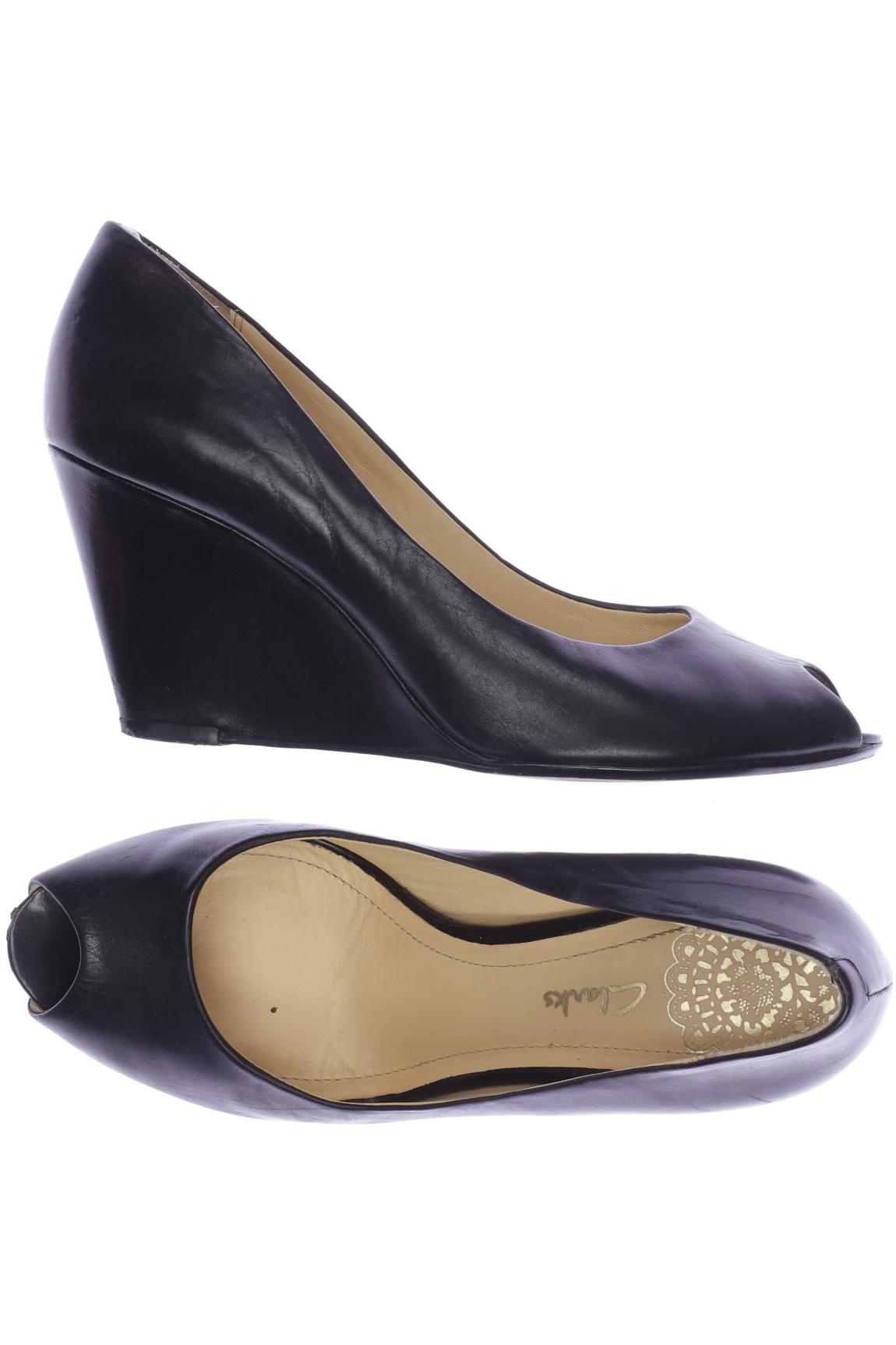 

Clarks Damen Pumps, schwarz, Gr. 5.5