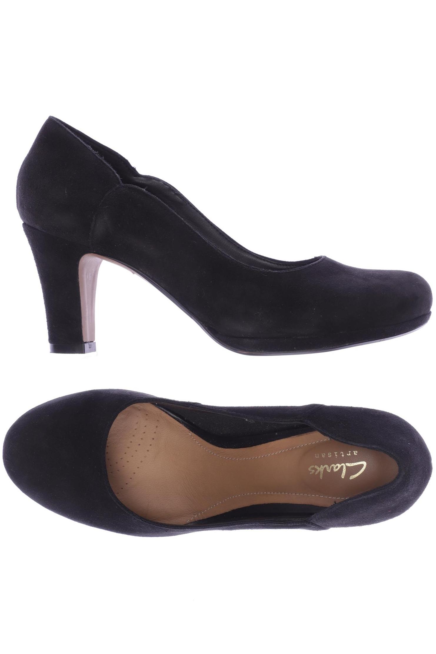 

Clarks Damen Pumps, schwarz, Gr. 39.5