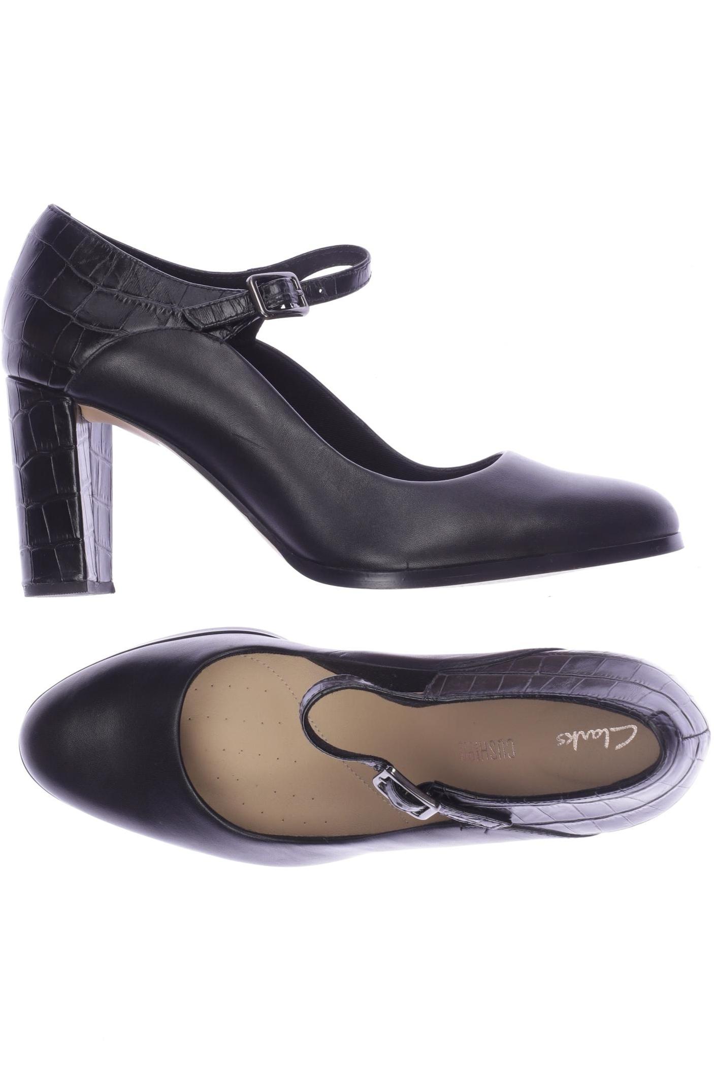 

Clarks Damen Pumps, schwarz, Gr. 40