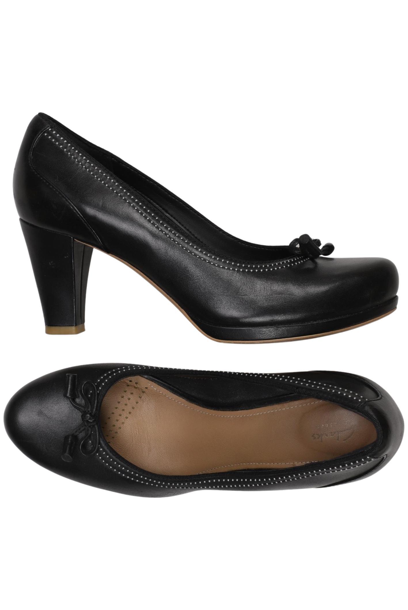 

Clarks Damen Pumps, schwarz, Gr. 40