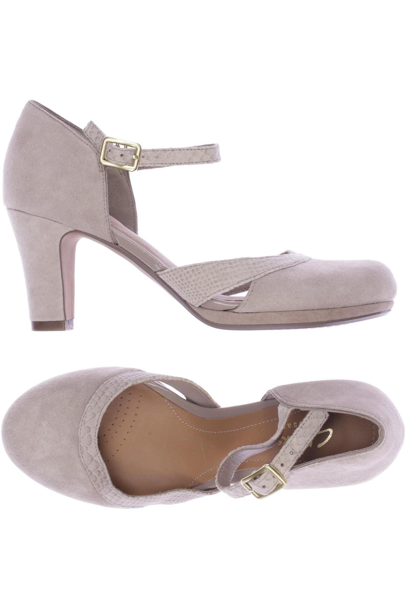 

Clarks Damen Pumps, beige, Gr. 37