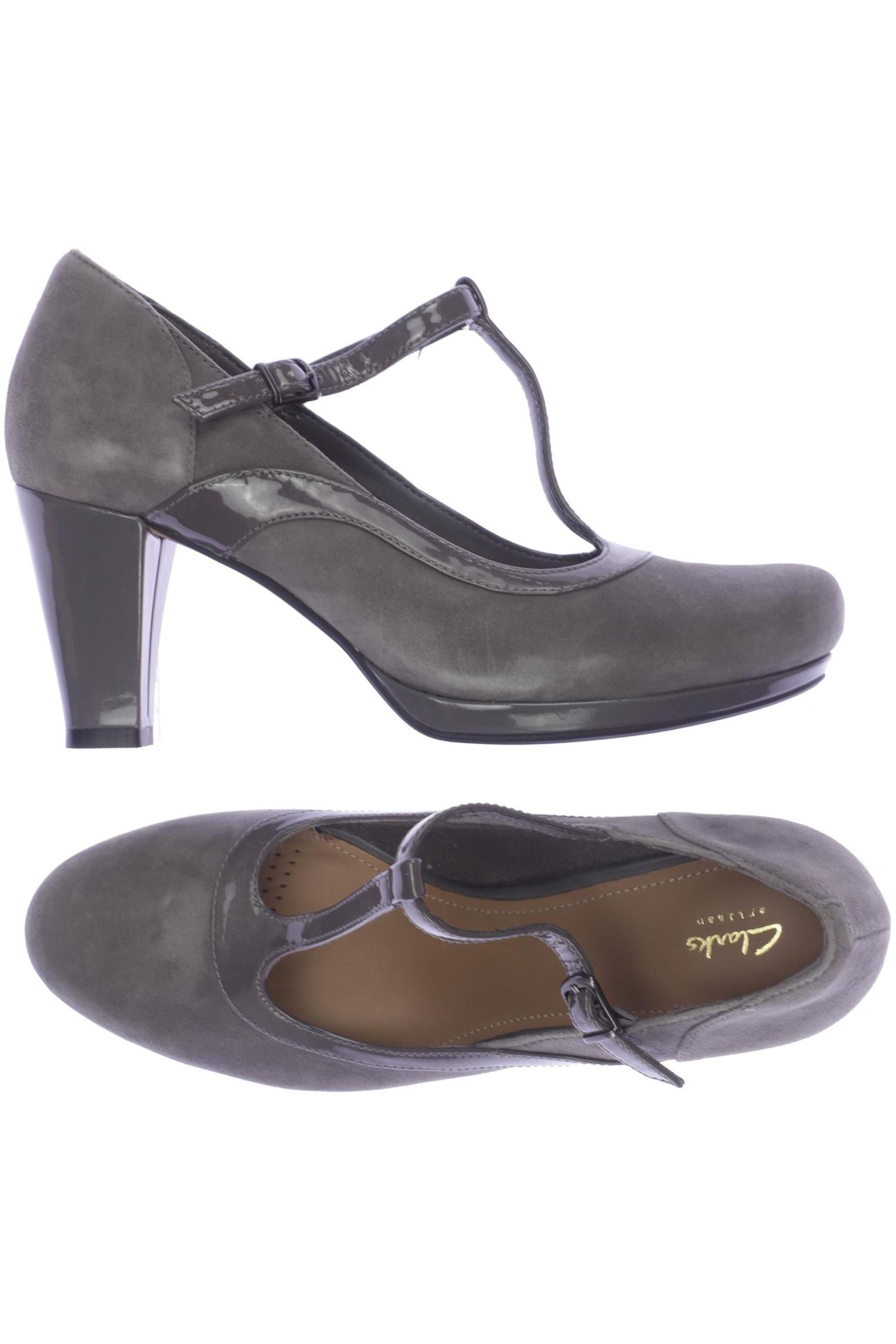 

Clarks Damen Pumps, grau, Gr. 39.5