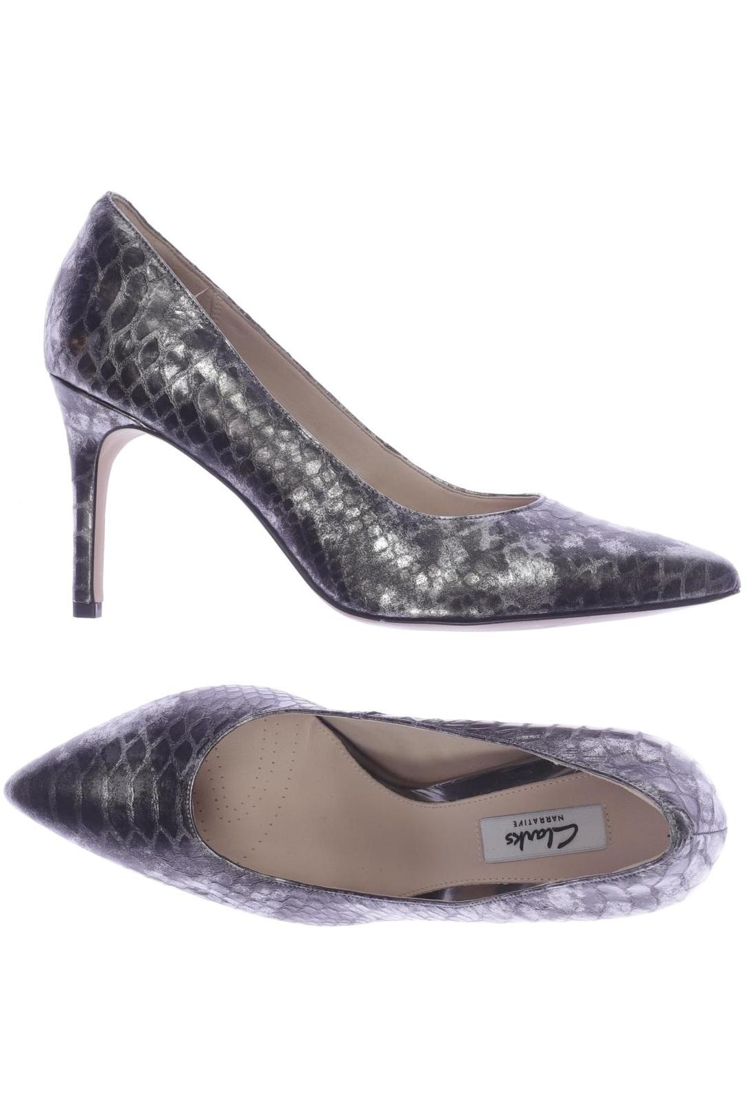 

Clarks Damen Pumps, silber