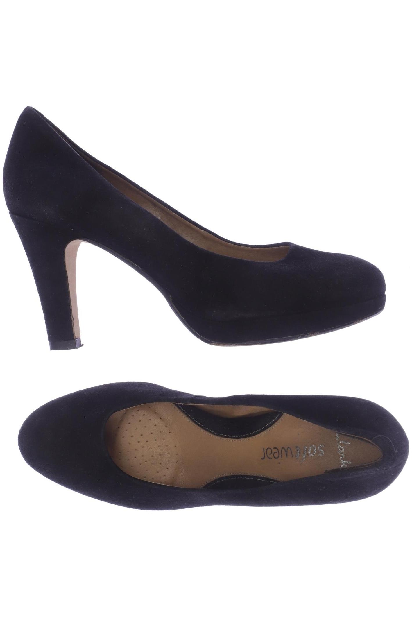 

Clarks Damen Pumps, schwarz, Gr. 4.5