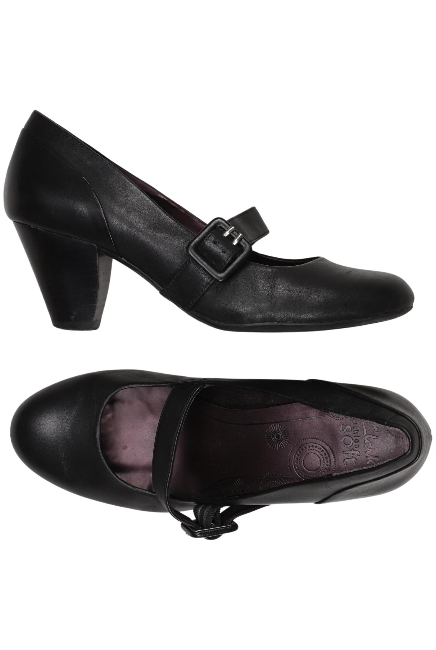 

Clarks Damen Pumps, schwarz, Gr. 5