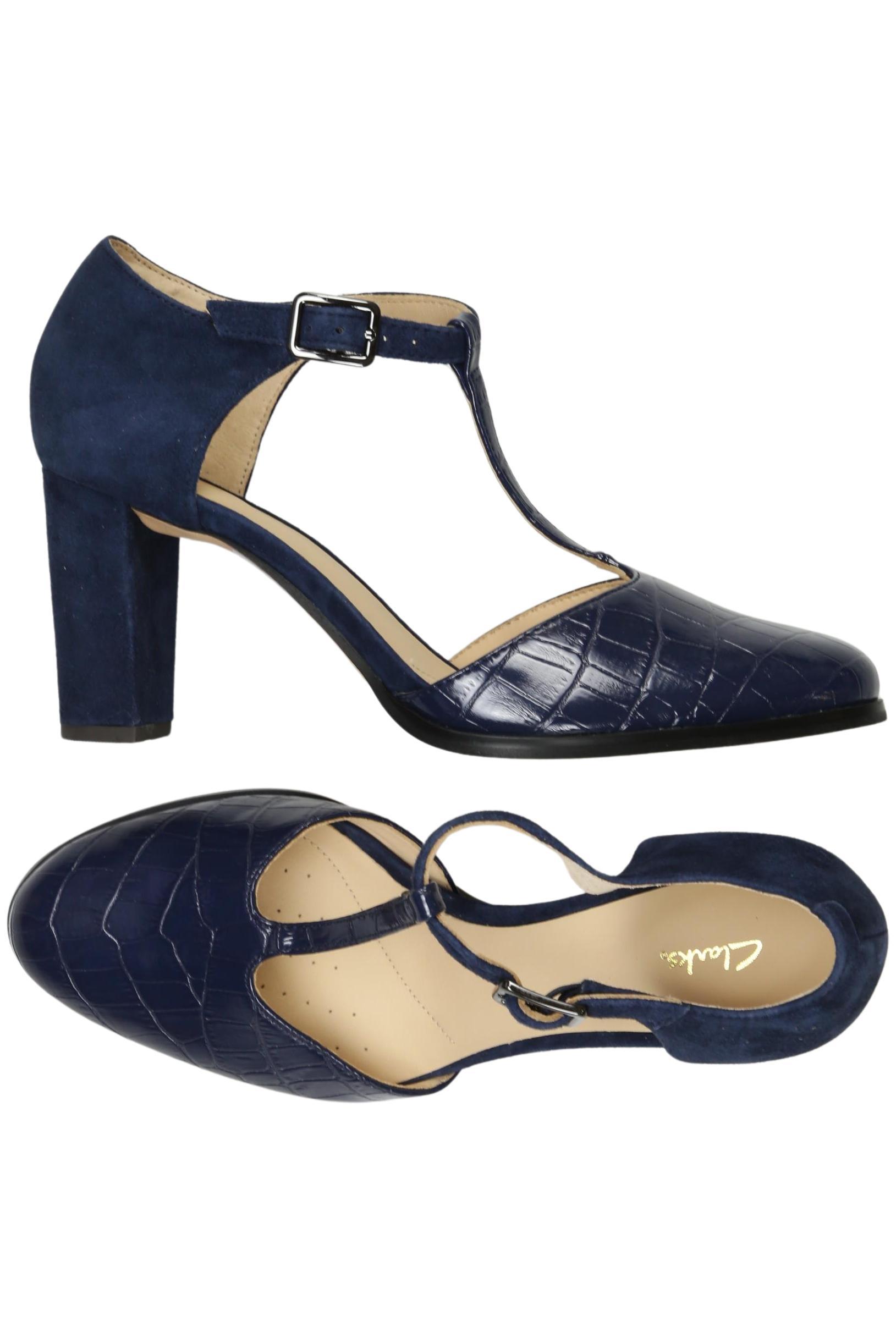 

Clarks Damen Pumps, marineblau, Gr. 37