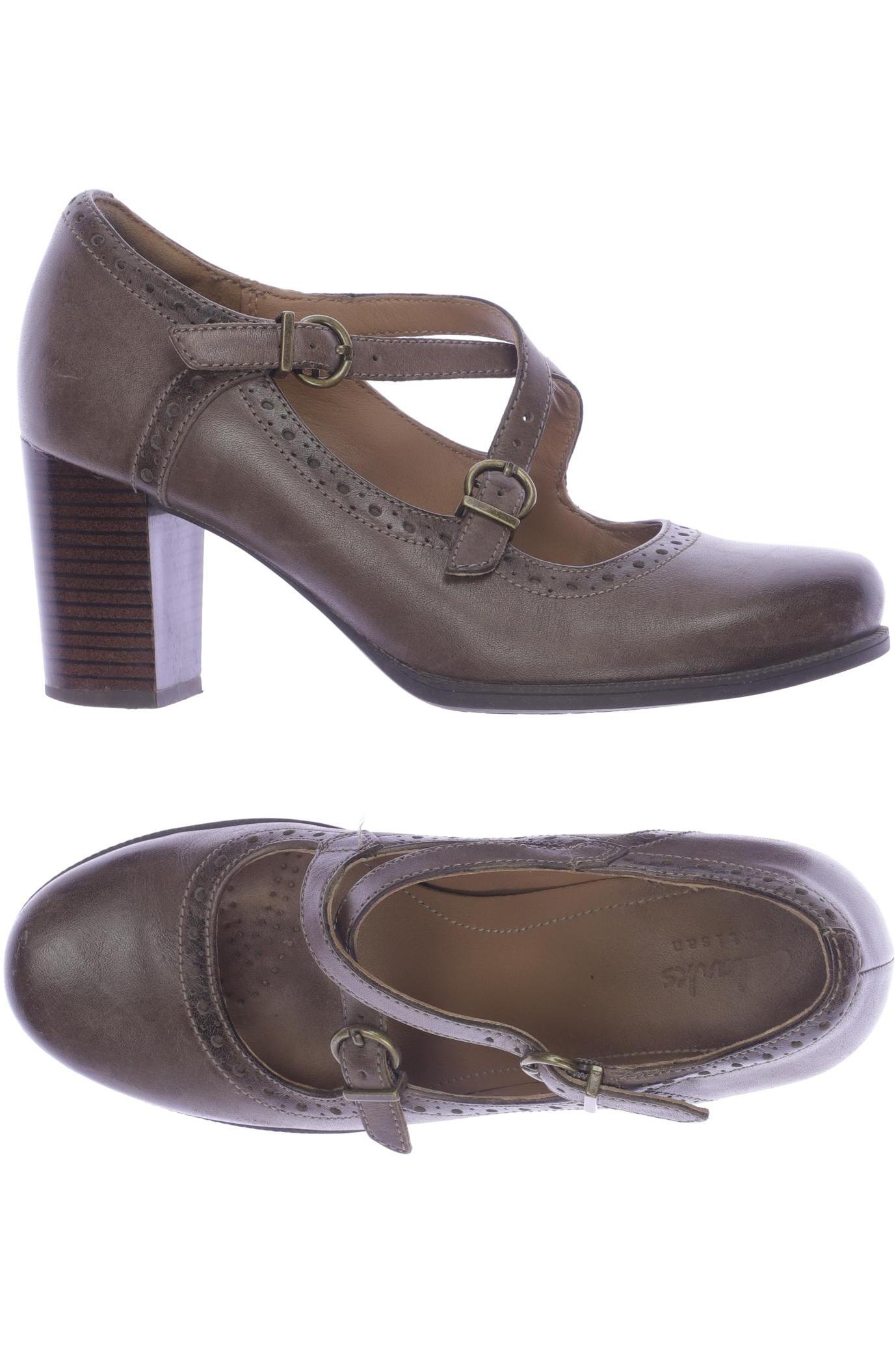 

Clarks Damen Pumps, braun, Gr. 3