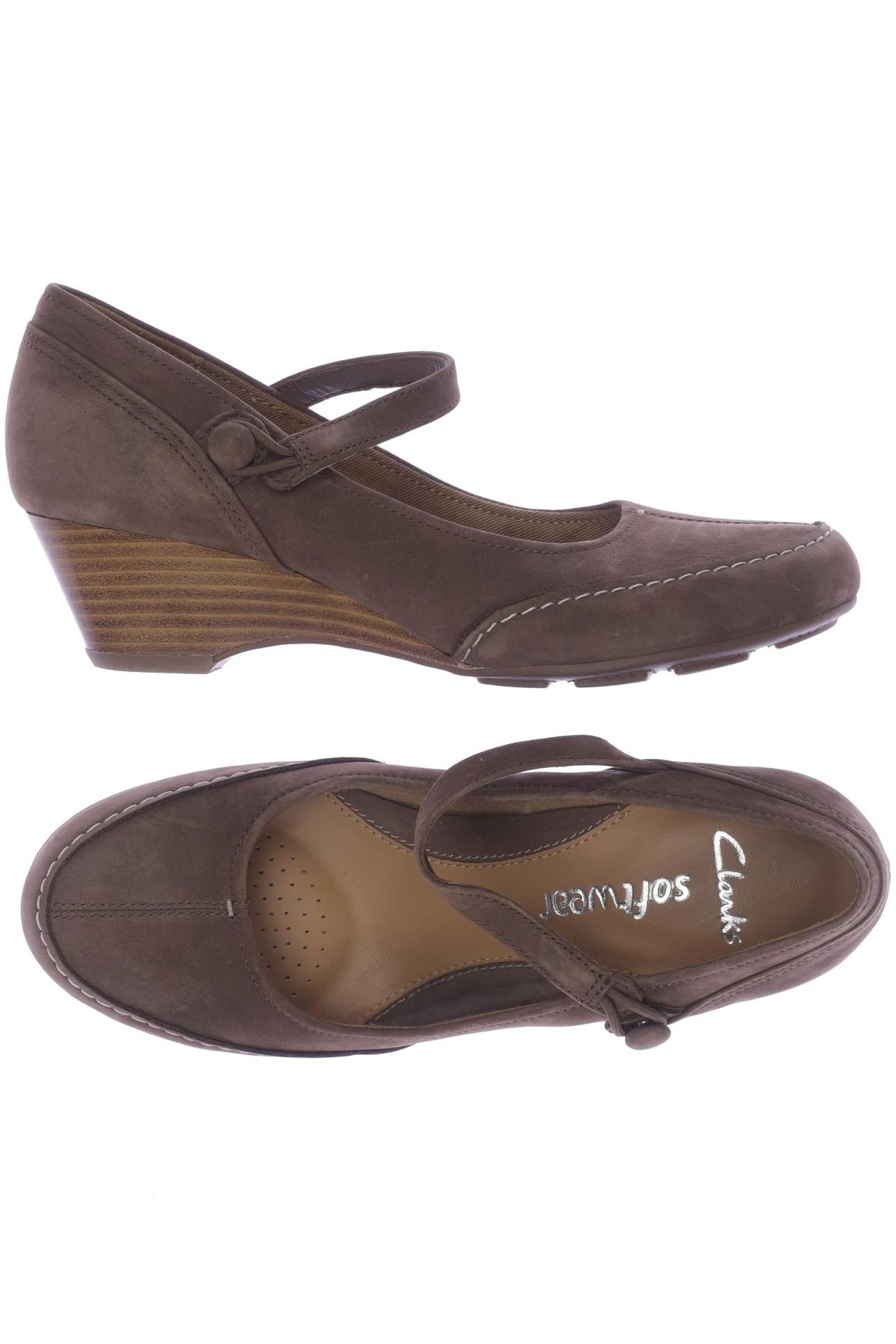 

Clarks Damen Pumps, braun, Gr. 4