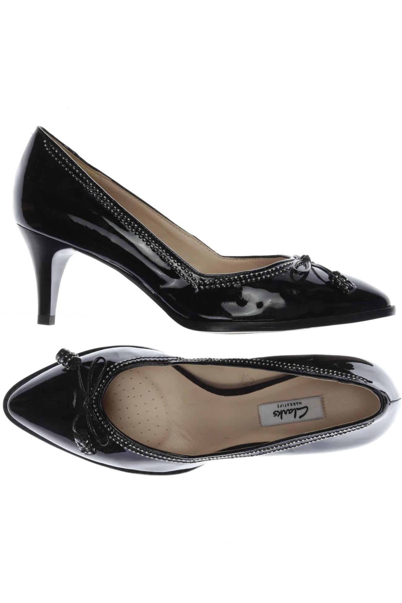 

Clarks Damen Pumps, schwarz, Gr. 8
