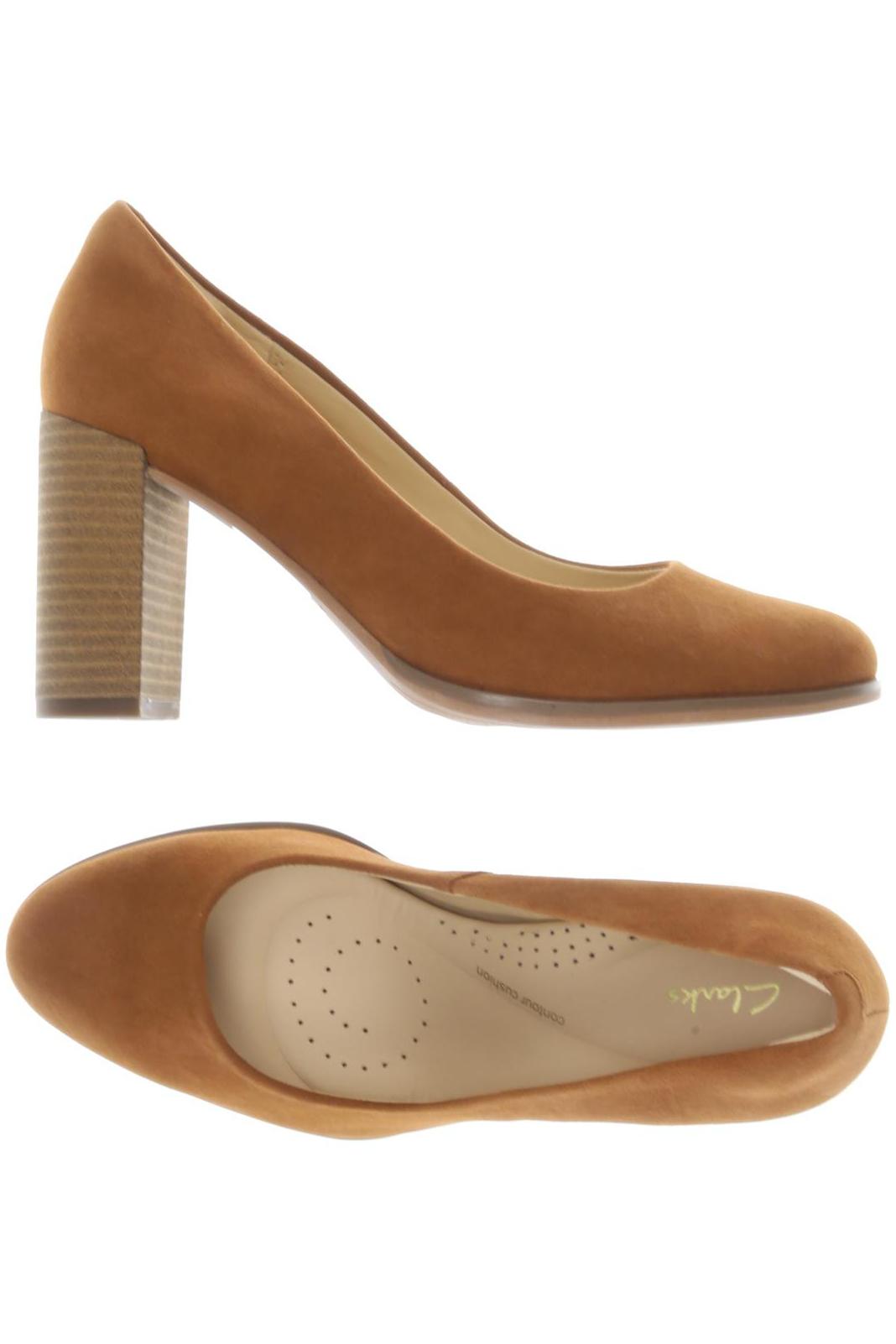 

Clarks Damen Pumps, braun, Gr. 37