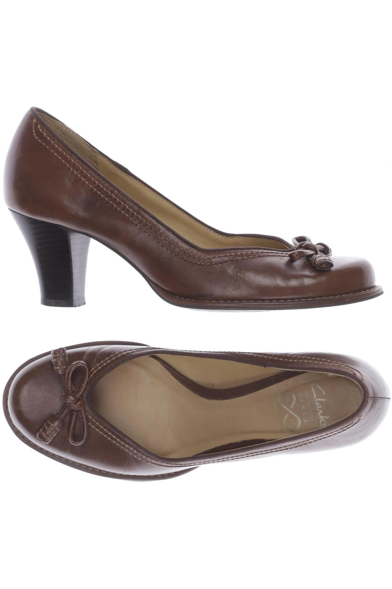 

Clarks Damen Pumps, braun, Gr. 5