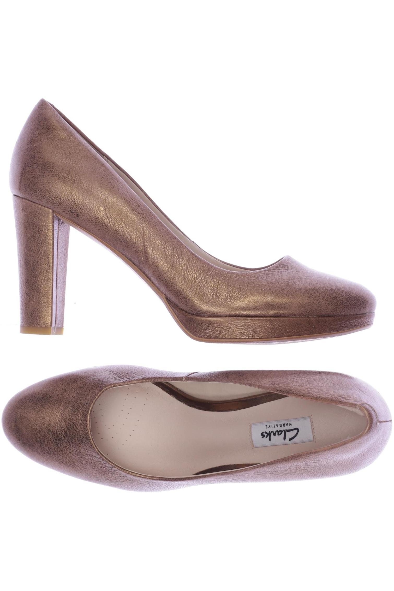 

Clarks Damen Pumps, braun, Gr. 40