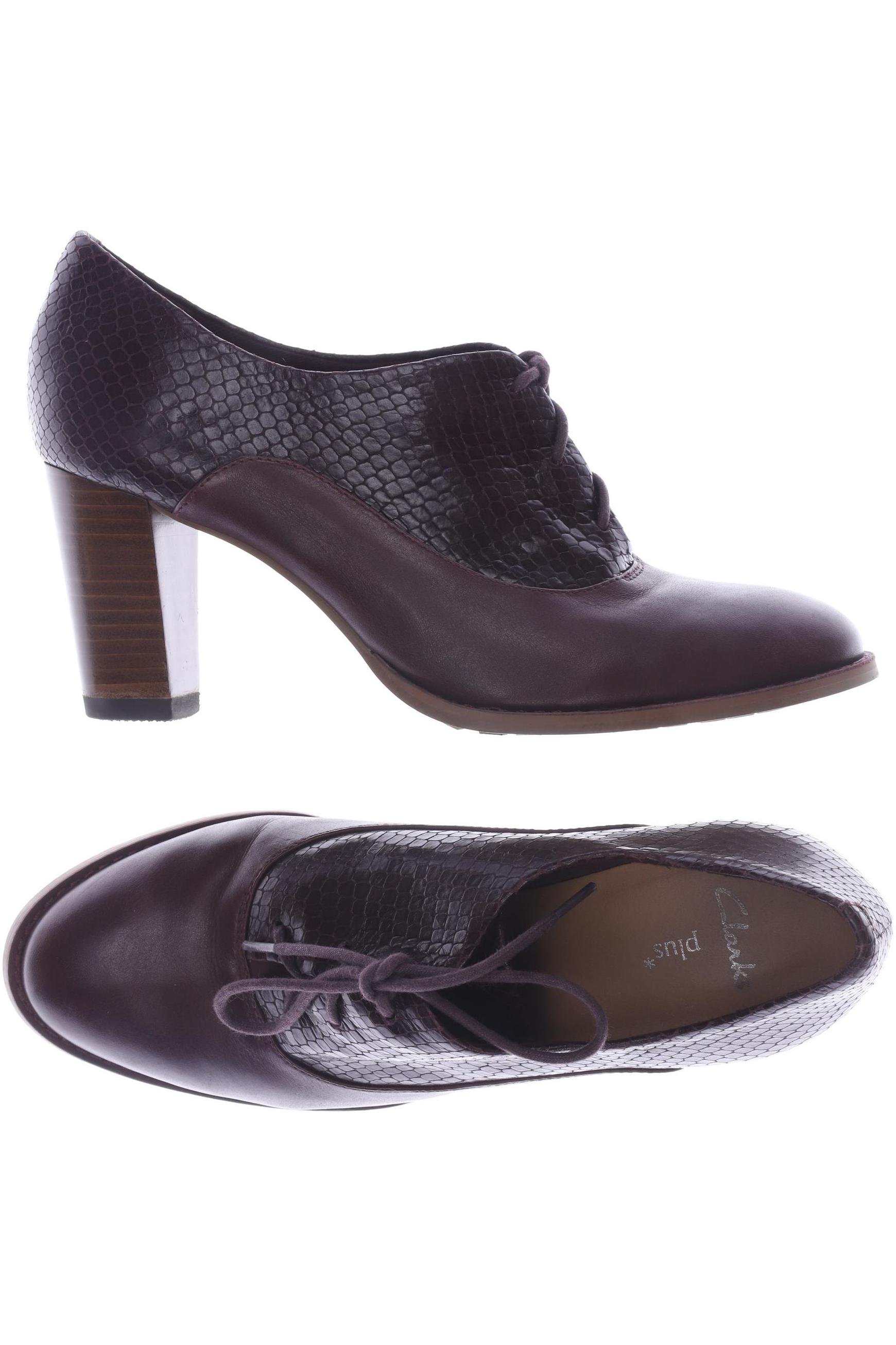 

Clarks Damen Pumps, bordeaux, Gr. 4.5