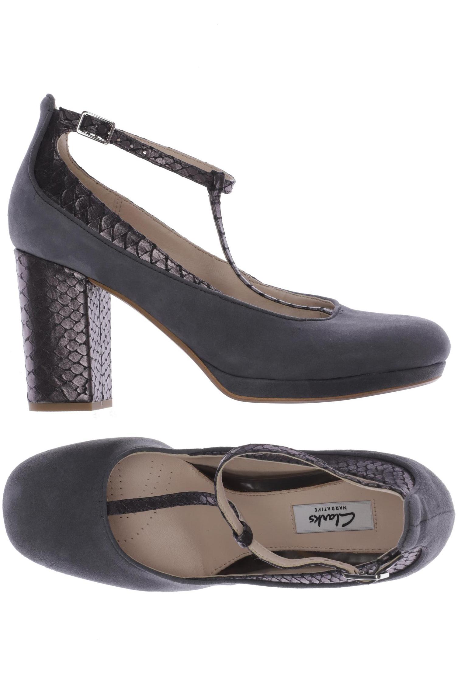 

Clarks Damen Pumps, grau, Gr. 7