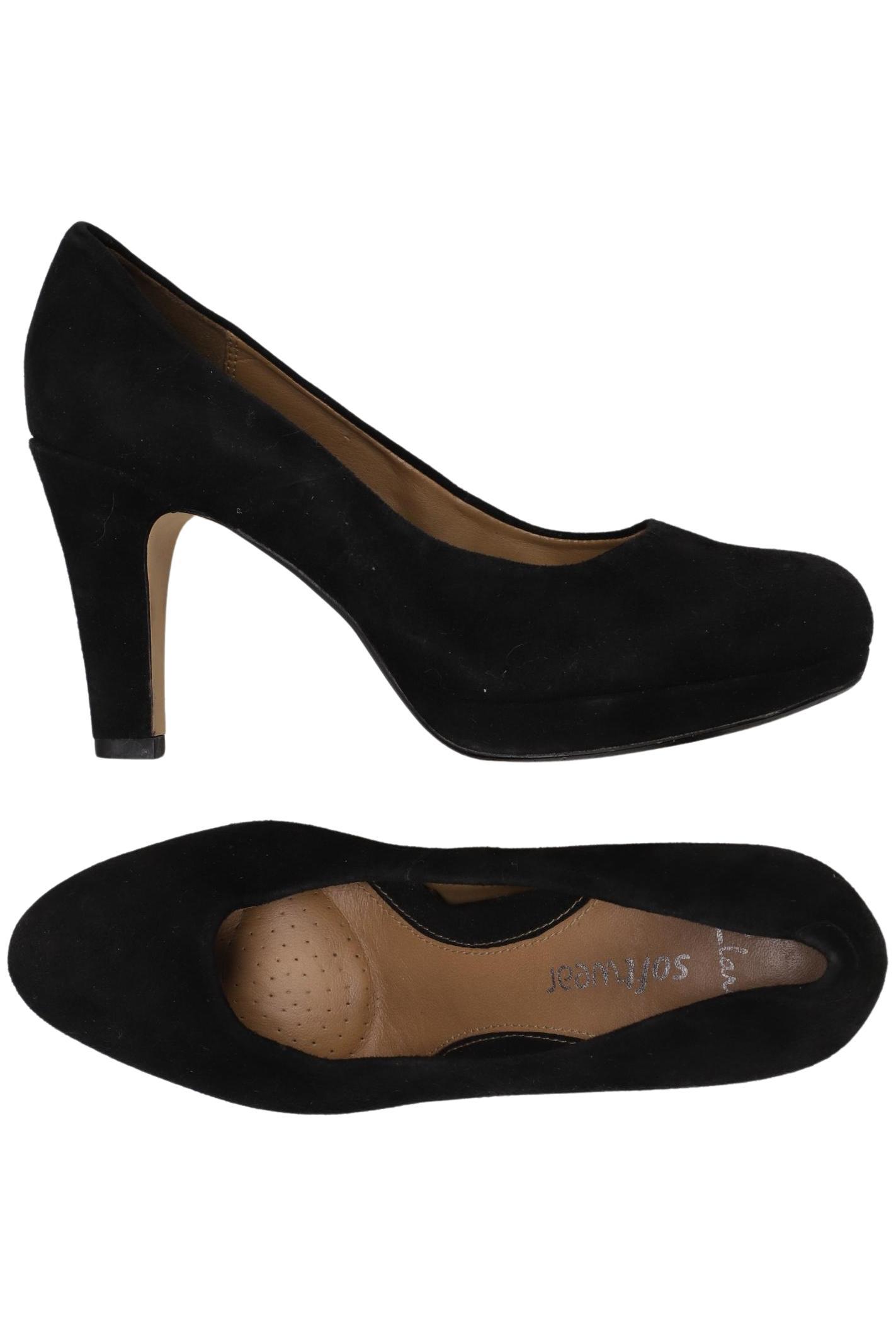 

Clarks Damen Pumps, schwarz, Gr. 4.5