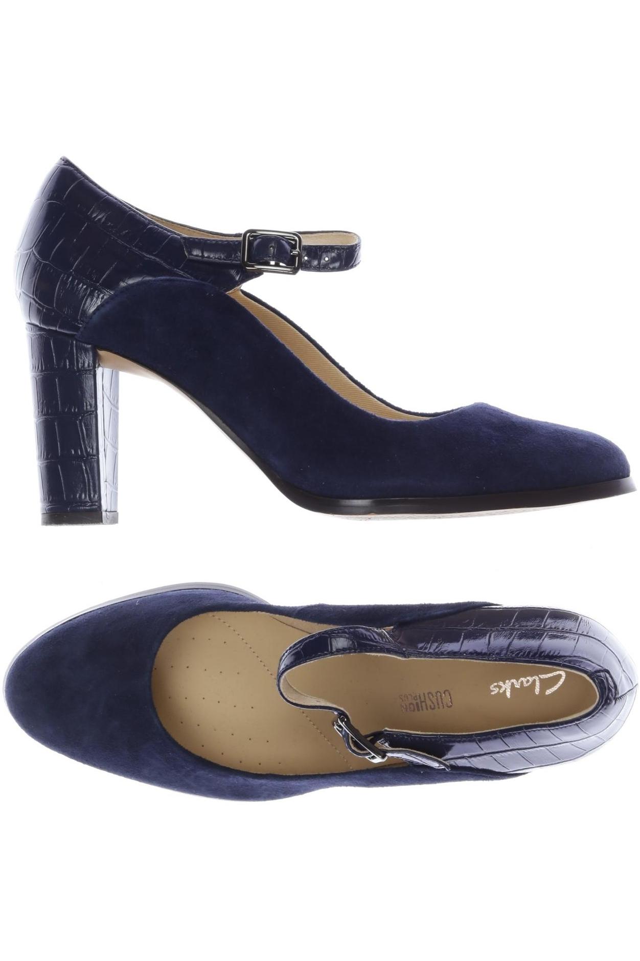 

Clarks Damen Pumps, marineblau, Gr. 39