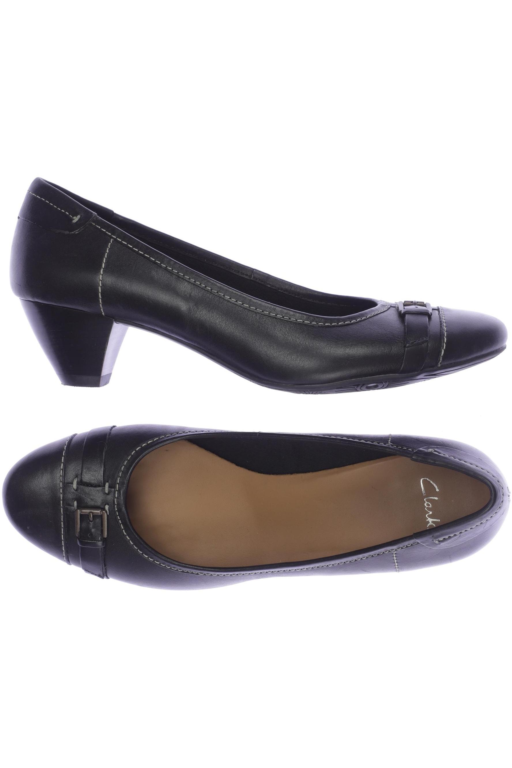 

Clarks Damen Pumps, schwarz, Gr. 8