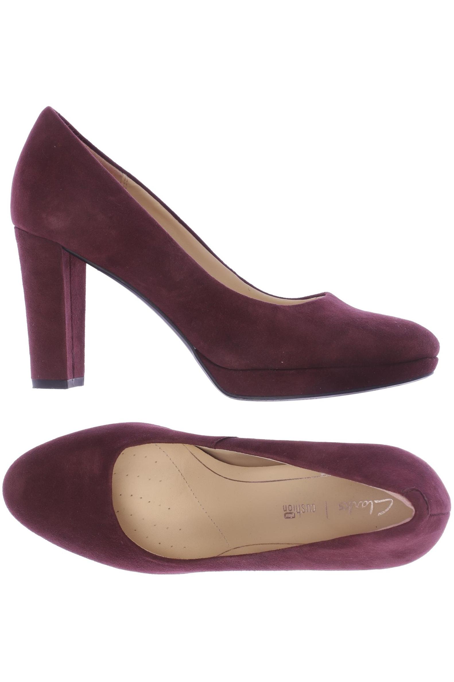 

Clarks Damen Pumps, bordeaux, Gr. 37.5