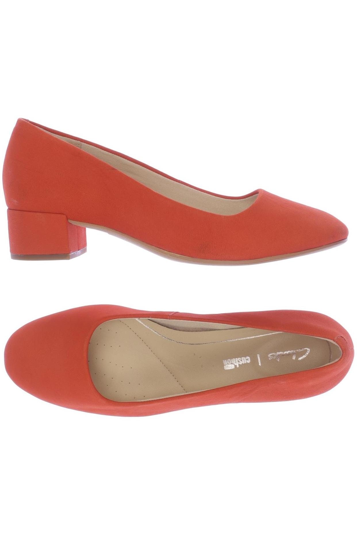 

Clarks Damen Pumps, orange, Gr. 37