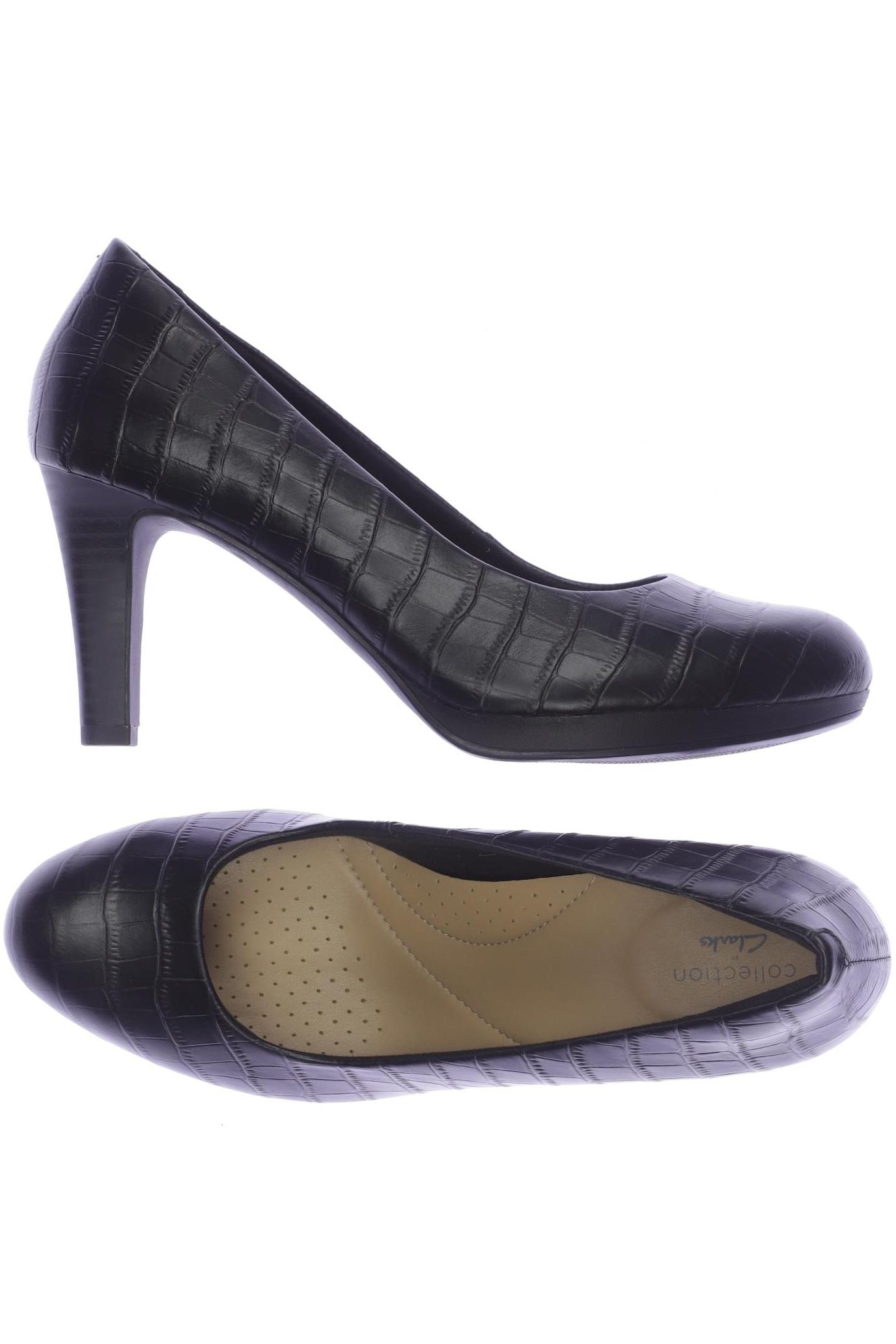 

Clarks Damen Pumps, schwarz, Gr. 39.5