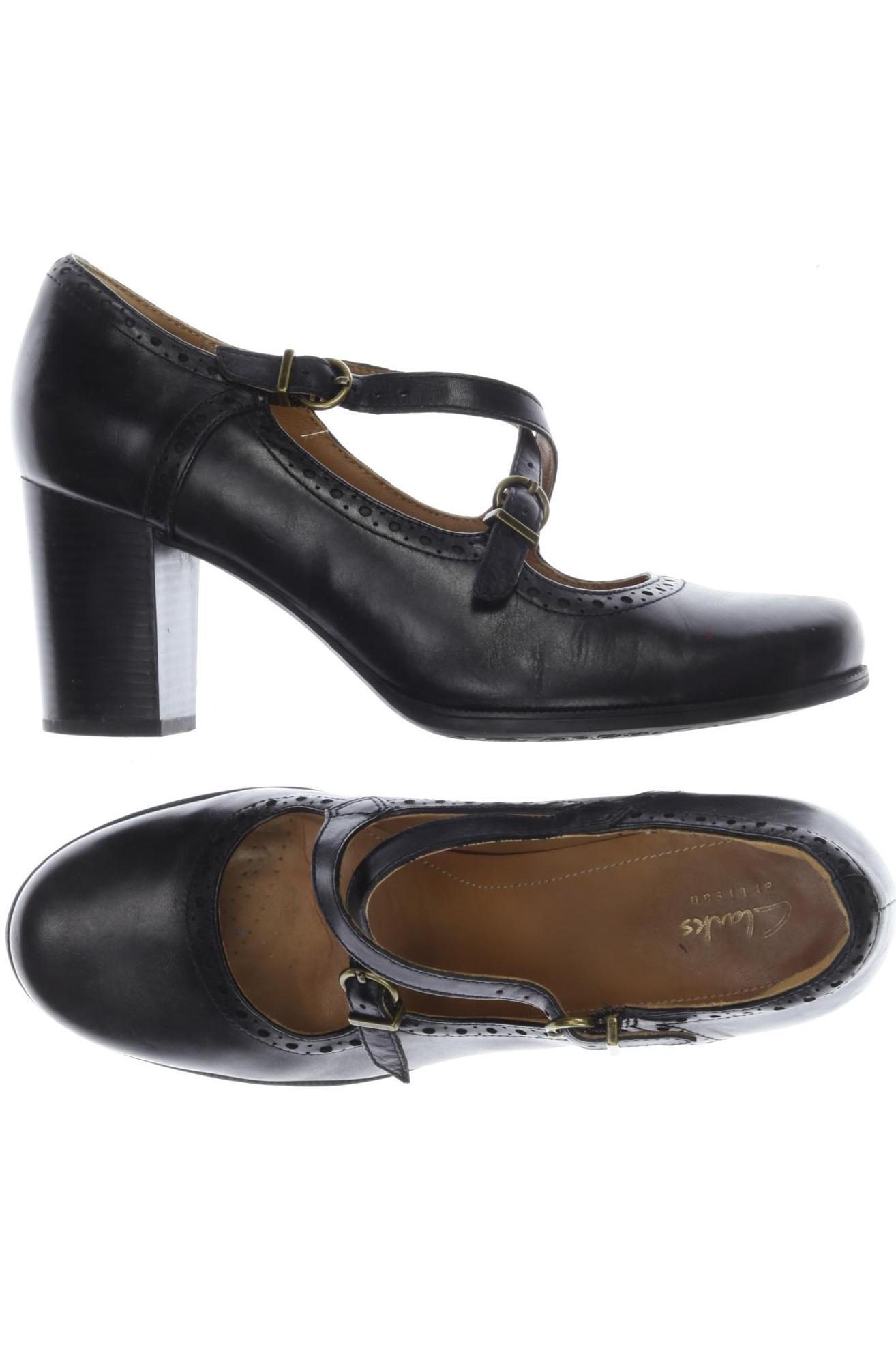 

Clarks Damen Pumps, schwarz, Gr. 7