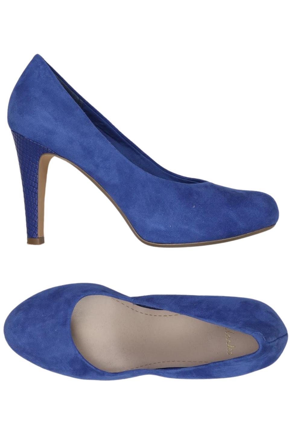 

Clarks Damen Pumps, blau, Gr. 5.5