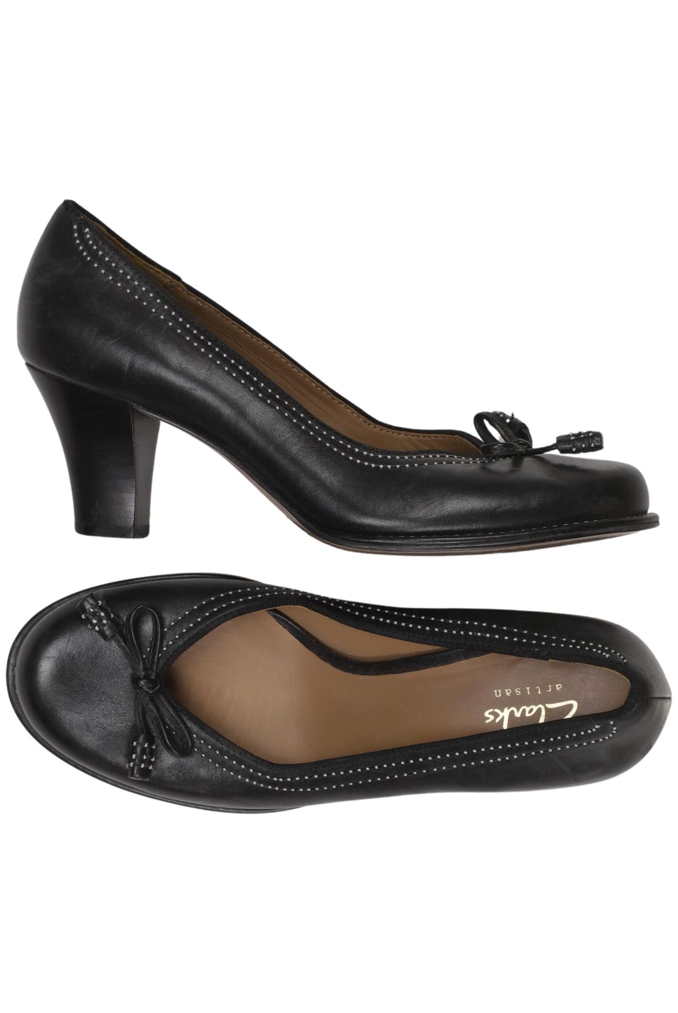 

Clarks Damen Pumps, schwarz, Gr. 4