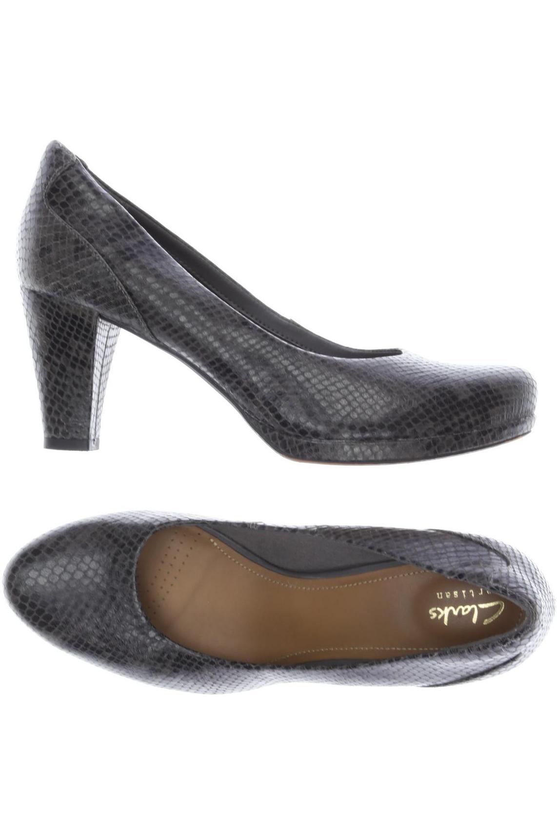 

Clarks Damen Pumps, grau, Gr. 41