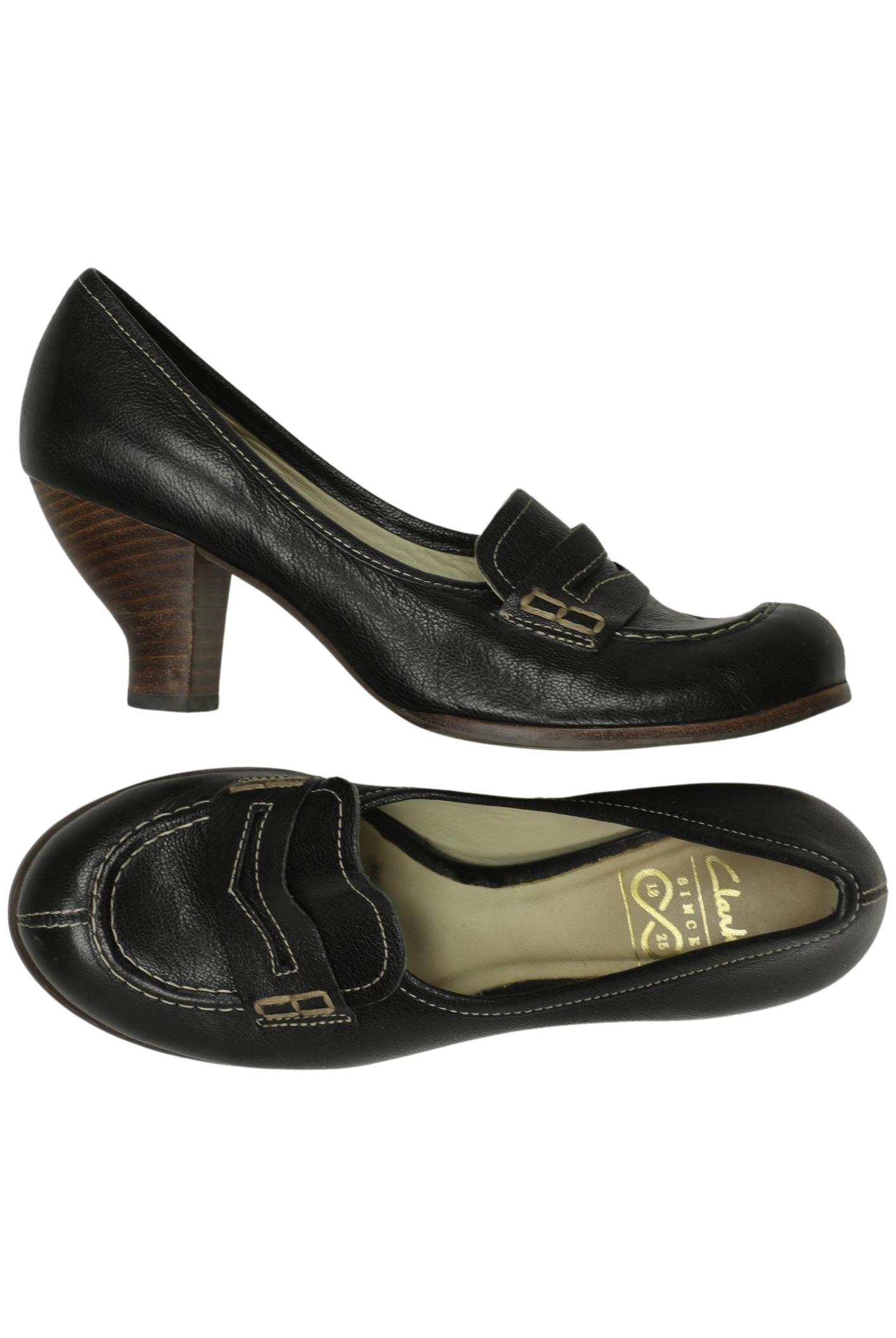 

Clarks Damen Pumps, schwarz, Gr. 5.5