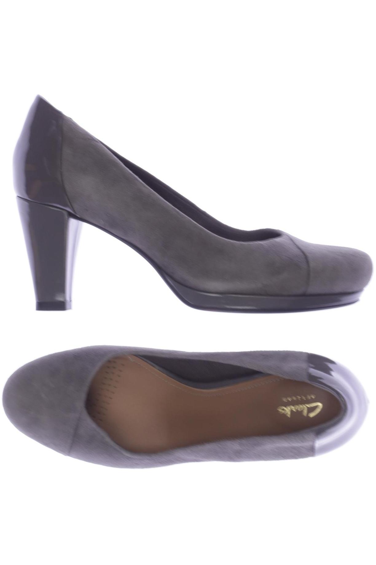 

Clarks Damen Pumps, grau, Gr. 37
