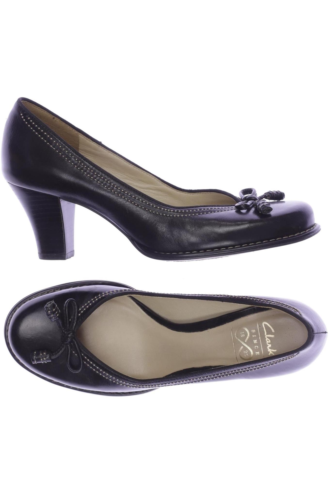 

Clarks Damen Pumps, schwarz, Gr. 5