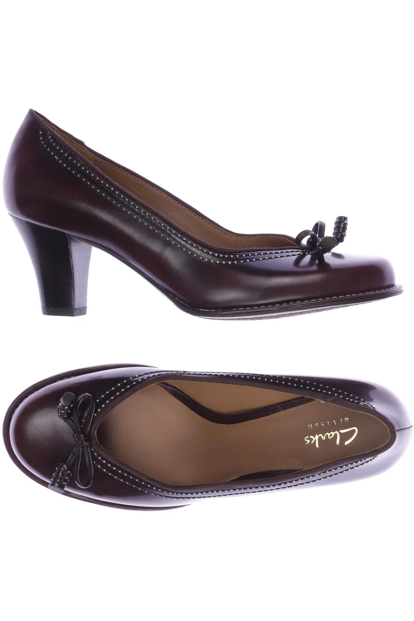 

Clarks Damen Pumps, bordeaux, Gr. 4.5