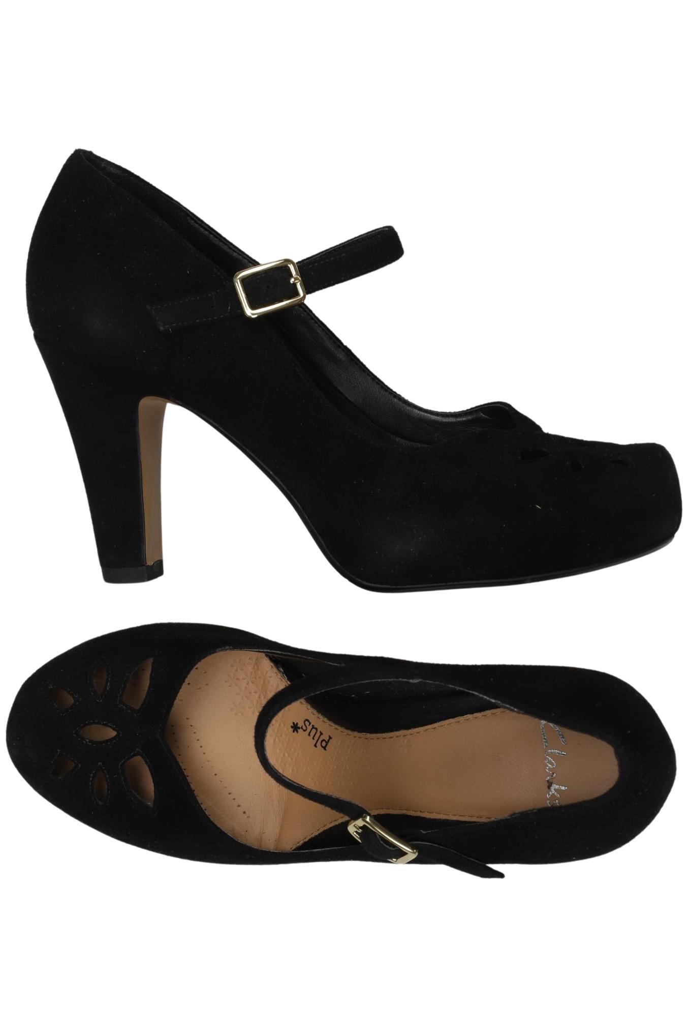 

Clarks Damen Pumps, schwarz, Gr. 5