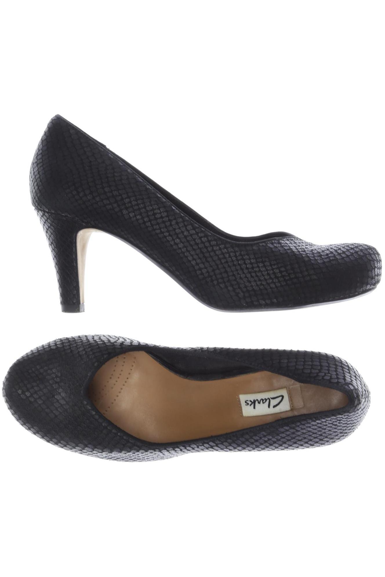 

Clarks Damen Pumps, schwarz, Gr. 5