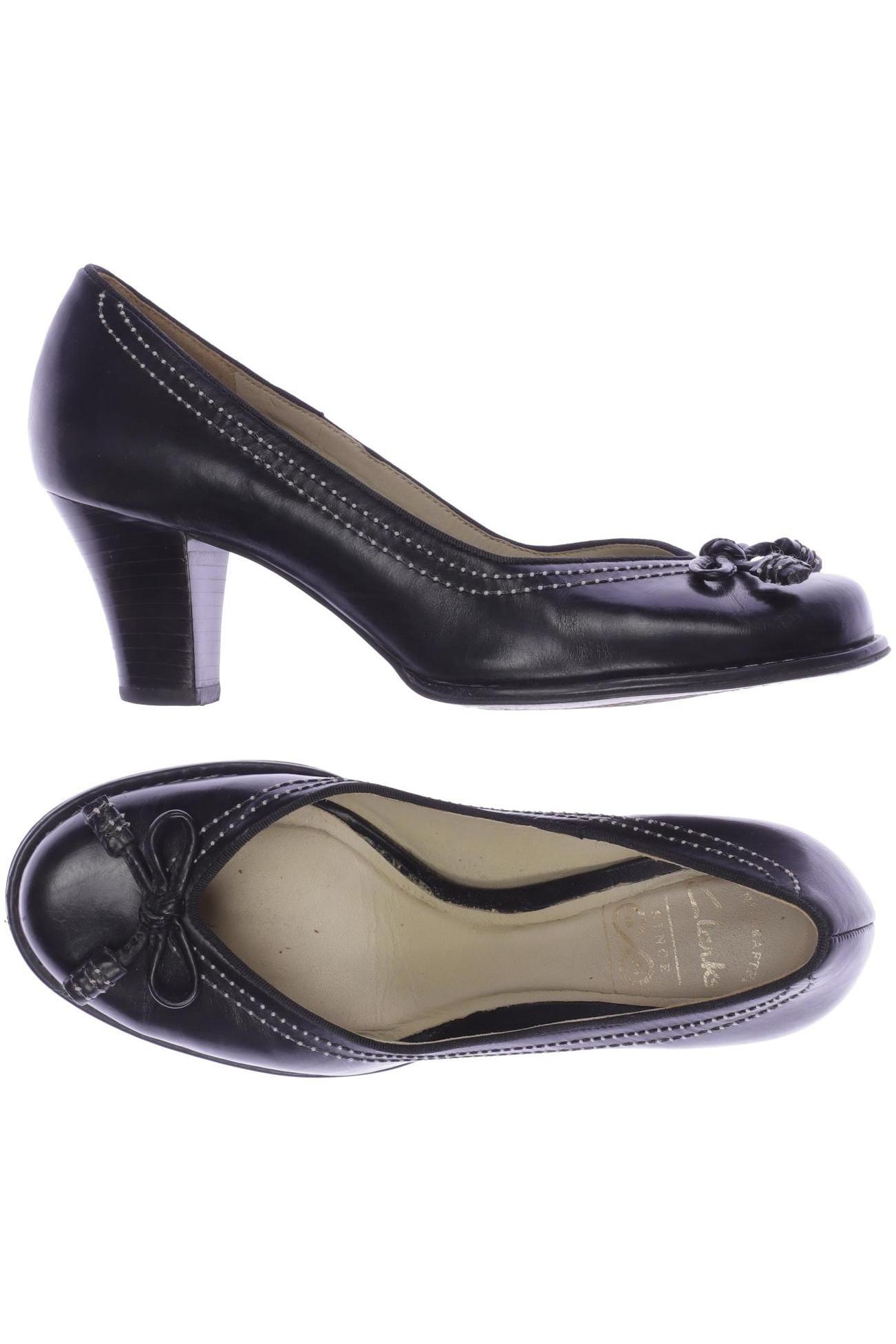 

Clarks Damen Pumps, schwarz, Gr. 4